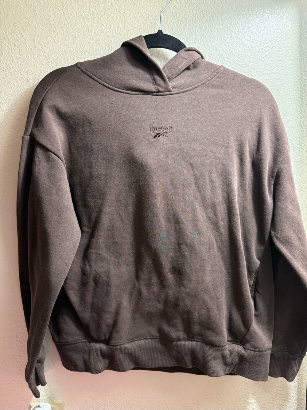 Reebok Brown Hooded Pullover